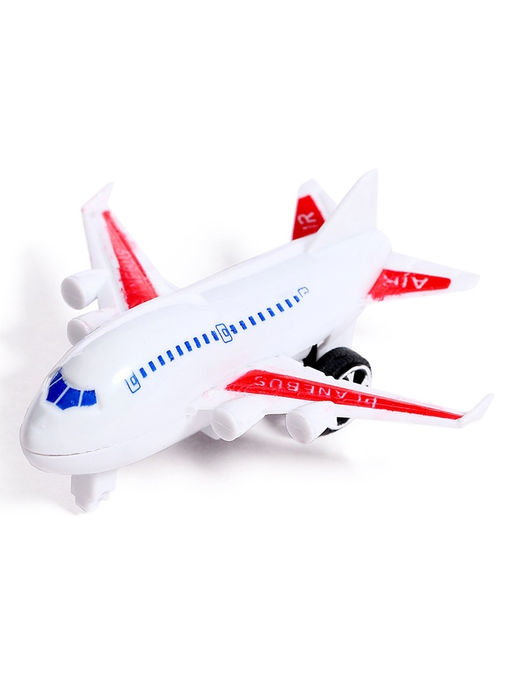 Цена за 3 шт. Самолёт инерционный «Глазастик», цвет МИКС