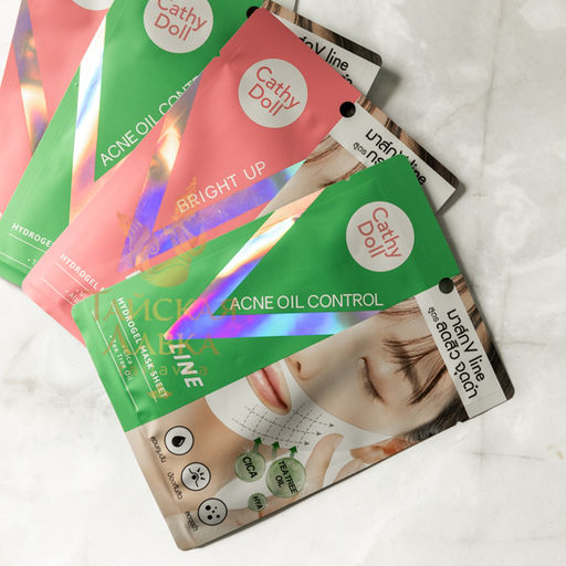 Маска-Бандаж для Коррекции Овала Лица Гидрогелевая Антиакне с Центеллой CATHY DOLL, 18 гр  фото 13