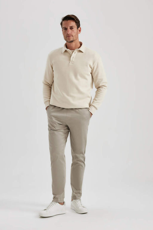 Брюки скинни Jogger из модала - Defacto фото 5