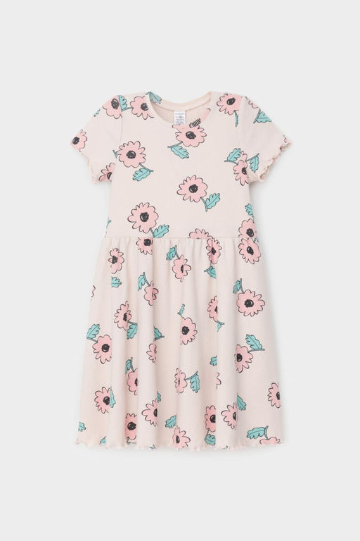 Crockid _ КР 5793/бежевый,нежный цветок к549 платье для дев