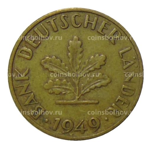 10 пфеннигов 1949 года F Германия