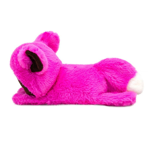 Мягкая игрушка «Тёко» на 2 браслетах, фуксия, 25 см