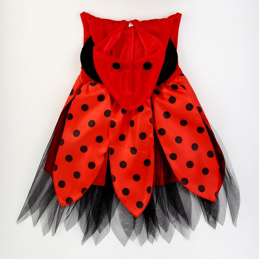 Карнавальный набор «Прекрасная Божья коровка»: платье, ободок, р. 98-104 см