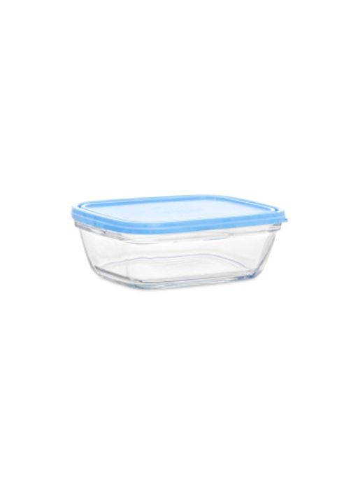 Контейнер FRESHBOX 1.1л прямоугольный с голубой крышкой - Duralex фото 5