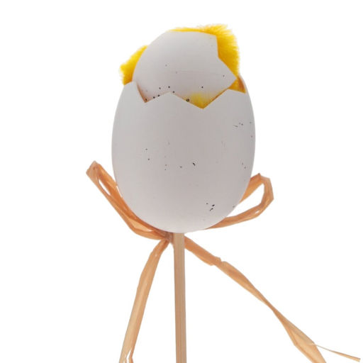 Изделие декоративное (вставка) Цыпленок, L4 W4 H26 см, 2в. - Remeco фото 4