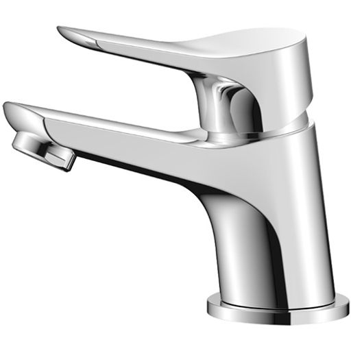 Смеситель для умывальника набортный, EFRA, хром, однорычажный, d-35 латунь, ARGO (35-04 EFRA)