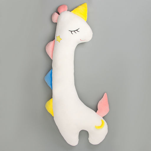 Мягкая игрушка Единорог, 140 см, цвет белый