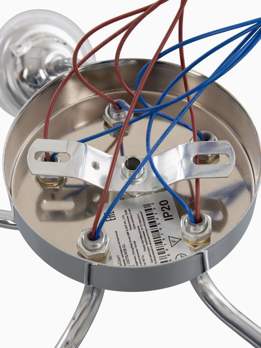 Люстра 12275/5CR, 5×40 Вт, E27, 62×18×20 см