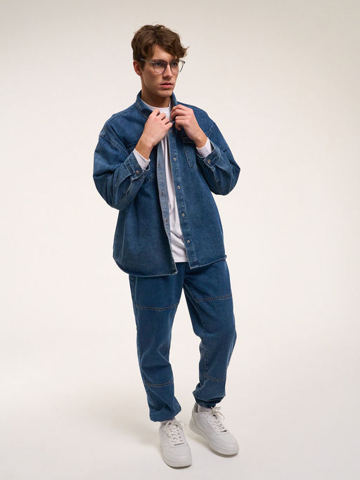 Брюки синий CN25117JG1 - Nota bene фото 11