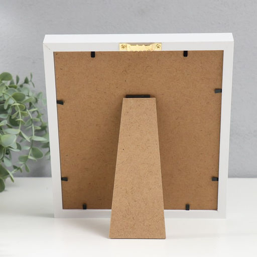 Фоторамка для фото 18×20 см Viola, МДФ, паспарту 13×15 см, белый