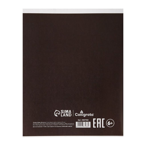 Тетрадь предметная Супернеон, 48 листов в клетку Физика, со справочным материалом, обложка мелованный картон, блок офсет - Calligrata фото 4