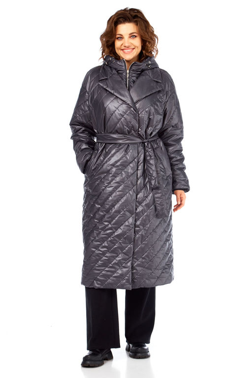 Пальто Diamant 2131 графит фото 4