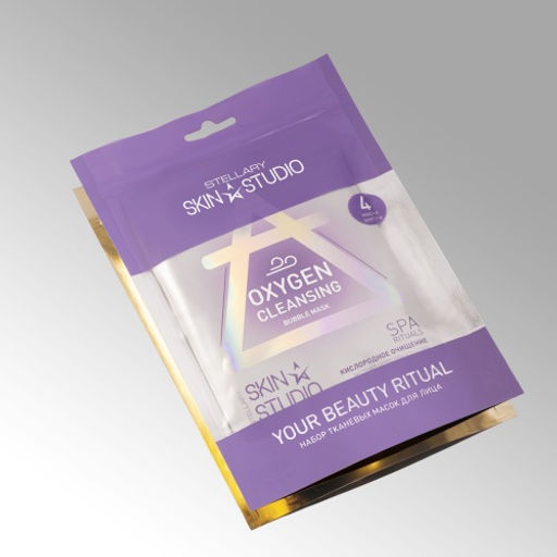 STELLARY SKIN STUDIO SPA RITUALS НАБОР ТКАНЕВЫХ МАСОК ДЛЯ ЛИЦА 4 шт