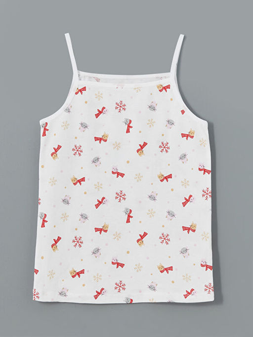 Kare Yaka K?z ?ocuk Atlet 2li - Waikiki фото 3