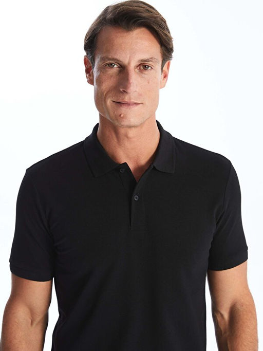 Polo Yaka K?sa Kollu Pike Erkek Ti??rt - Waikiki фото 2