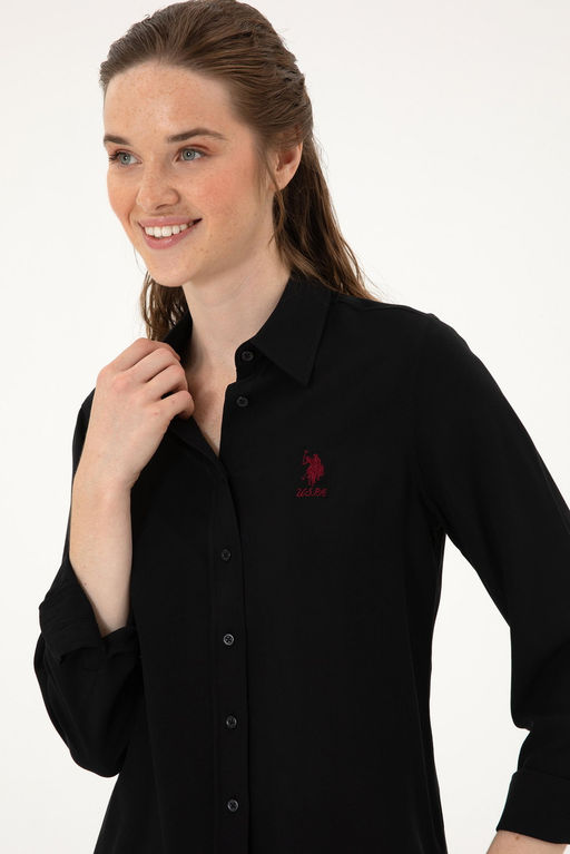 Kad_n Siyah Uzun Kollu G_mlek Sepette S_rpriz _ndirim - U.s. polo assn фото 2