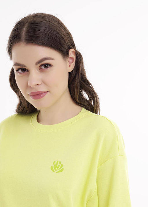 LF25-1168 Футболка женская Тропикана (ЧЗ) - Clever wear фото 4