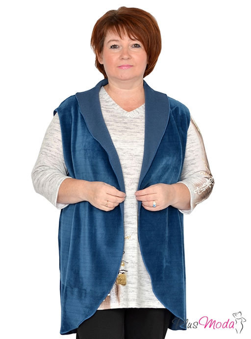 Жилет Модель №522 размеры 44-84 - Plusmoda фото 10