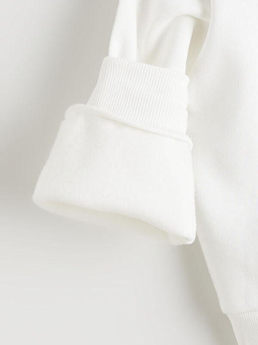 V Yaka K?z ?ocuk Sweatshirt