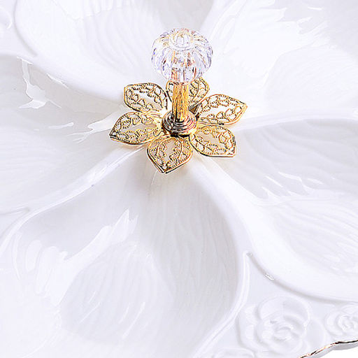 60045 Менажница фарфор 5 секц 30х30х3 LR (х12) - Mayer&boch фото 2