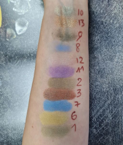 №23 Мини-минеральный пигмент гематит и родонит 2 мл - Bustan budur фото 2