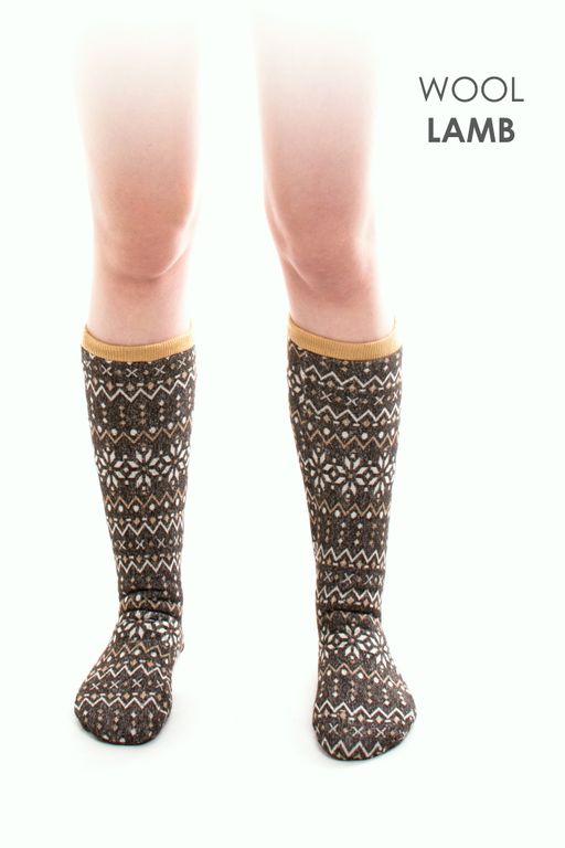 Гольфы меховые эластичные - Woollamb фото 10