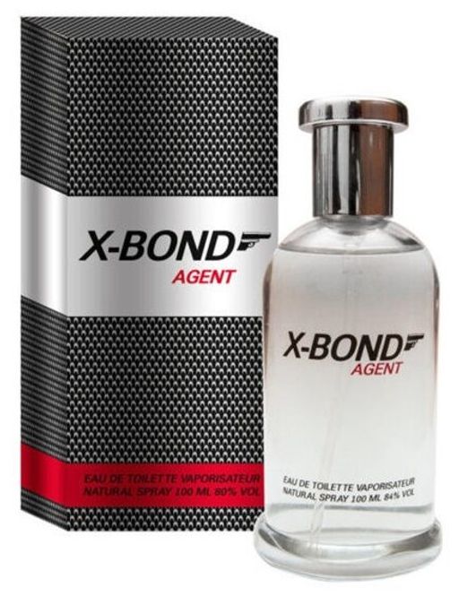 UNITOP X-BOND AGENT m EDT 100 ml M, туалетная вода