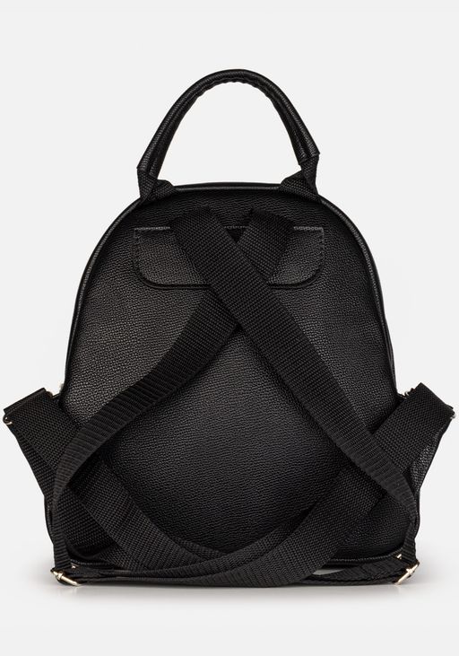 Рюкзак Модель №1523 | кожзам | гладкий | черный | Р831-1 | 31628 - L-craft фото 3