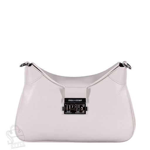 Сумка женская кожаная 6001Q white Polina&Eiterou в Новосибирске