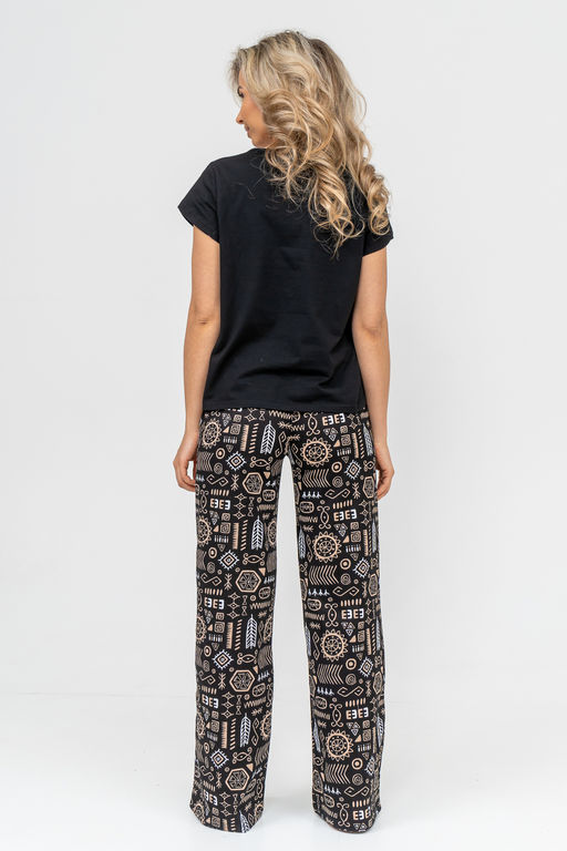 Костюм женский Натали 36691 футболка и брюки хлопок  фото 45