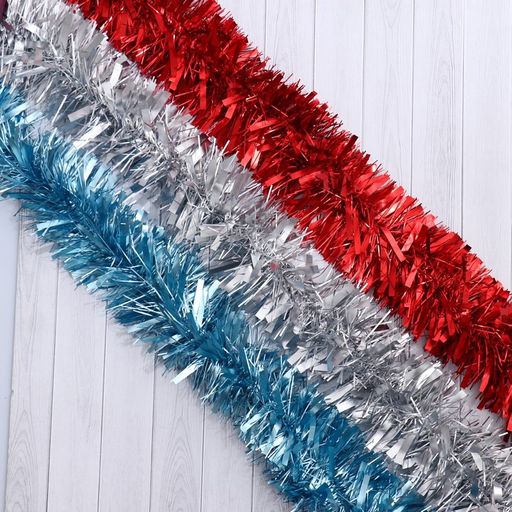 Цена за 10 шт. Мишура Блеск d-9 см 200 см, микс - Зимнее волшебство фото 2