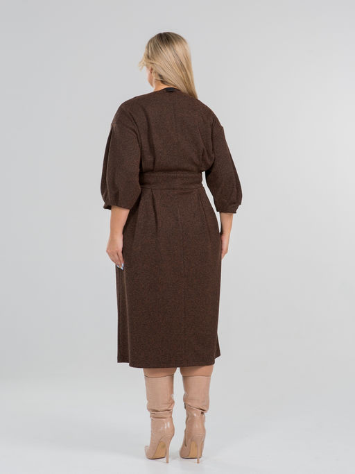 Платье 1360 коричневый - Novita фото 8