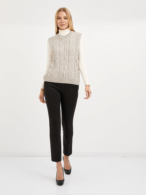 брюки женские базовые укороченные - Glenfield фото 9