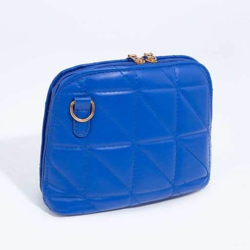 Сумка кросс-боди на молнии, цвет синий - Simaland фото 3