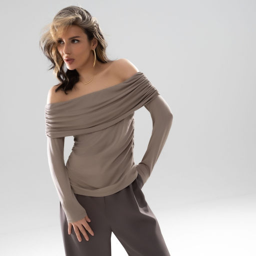 Лонгслив Королевские манеры (cappuccino) - Charutti фото 3