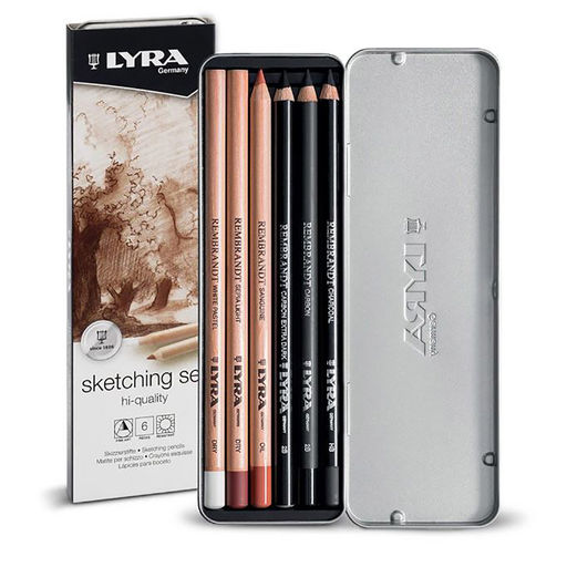 LYRA Набор художественных карандашей REMBRANDT SKETCHING 6 шт. L2051060