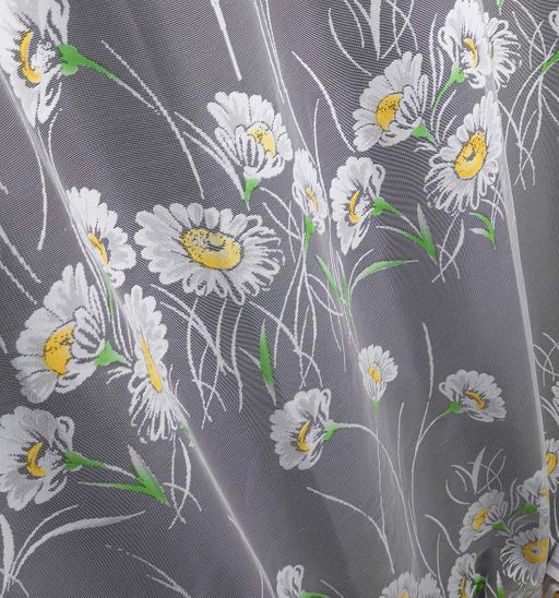 Готовые шторы арт. 9425, Klementynka (Клементинка), размеры 200 см ширина х 250 см высота. на универсальной шторной ленте