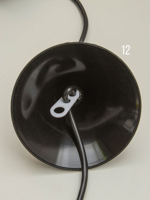 Светильник потолочный «Альдекс» 1xE27 40 Вт, чёрный BayerLux