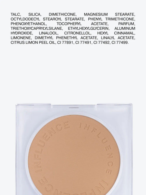 Influence Beauty Пудра компактная Mattronic тон 04 темно-бежевый  фото 10