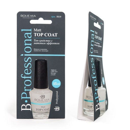 BHM Professional Топ-средство с матовым эффектом, 15 мл 5019  фото 2