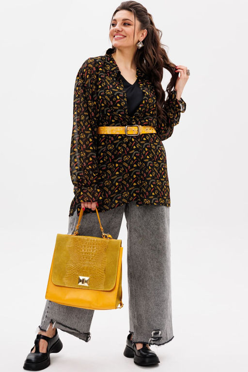 Блуза ANELLI 1379 нежность природы  фото 5