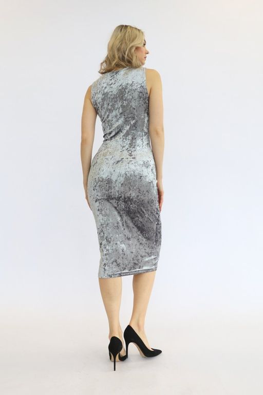 Платье-футляр из бархата - Looklikecat фото 6