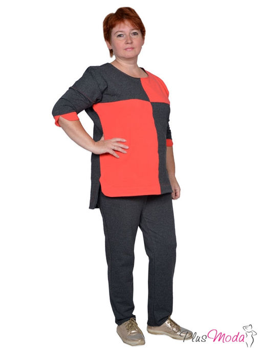 Туника Модель №132 размеры 50-72 - Plusmoda фото 3