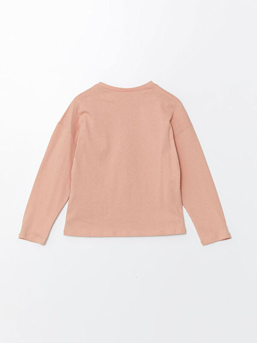 Bisiklet Yaka K?z ?ocuk Ti??rt - Waikiki фото 3