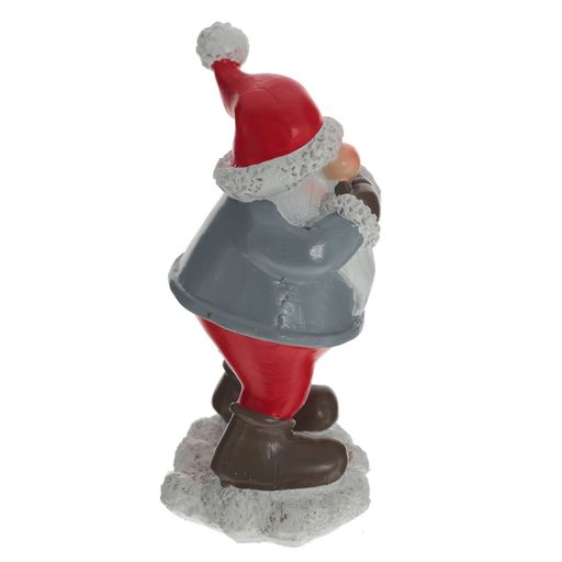 Фигурка декоративная "Дед мороз", L6 W5 H10,5 см, 3в.