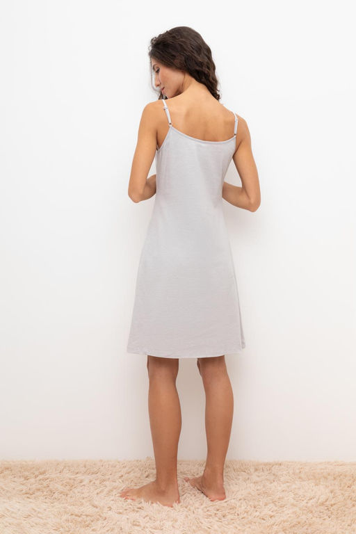 VERY NEAT _ Е 10047/серебристое облако сорочка жен