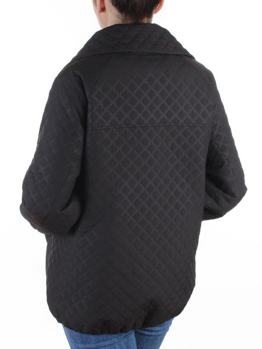 BM8819 BLACK Куртка демисезонная женская (50 гр. синтепон)