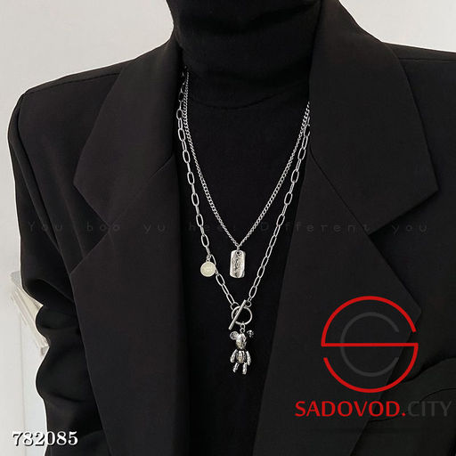 Женская цепочка с кулоном