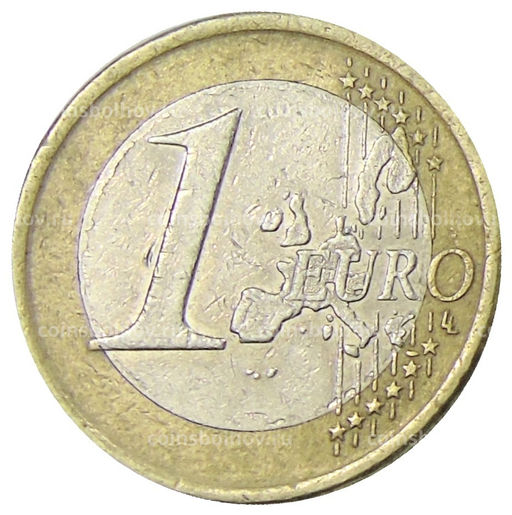 Монета 1 евро 2003 года Испания