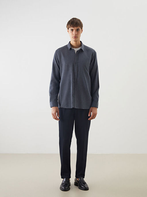 Regular Fit Uzun Kollu Erkek G?mlek